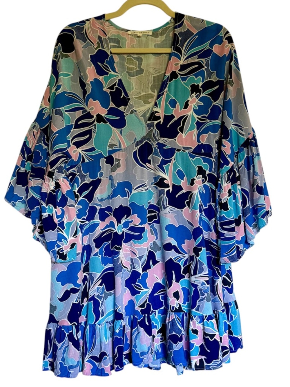 Anthropologie Label Of Love Floral‎ Mini Dress Size Small